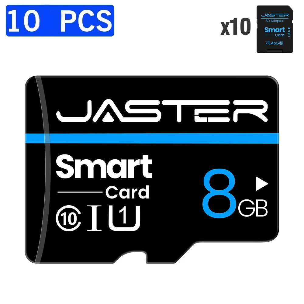 10PCS Flash Memory Card 4GB 8GB 16GB 32GB 64GB High Speed TF/SD Card 128GB Memory Cards for Tablet/Phone and Digital Devices