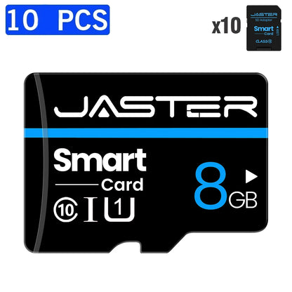 10PCS Flash Memory Card 4GB 8GB 16GB 32GB 64GB High Speed TF/SD Card 128GB Memory Cards for Tablet/Phone and Digital Devices