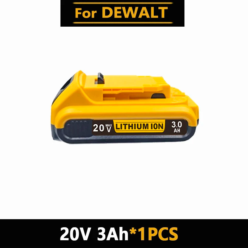 for DeWalt 18v 20V Lithium Ion Batteries 20V 12Ah DCB203 Li ion Battery Replacement DCB206 DCB205 DCB204 DCB200Power Tools
