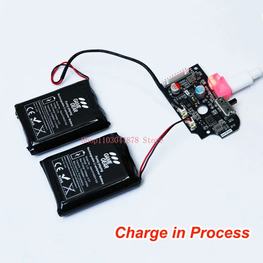 Rechargeable Battery 6200MAH Li-Polymer Batteries Lithium Battery Power Board For Game Gear GG Gaming Console