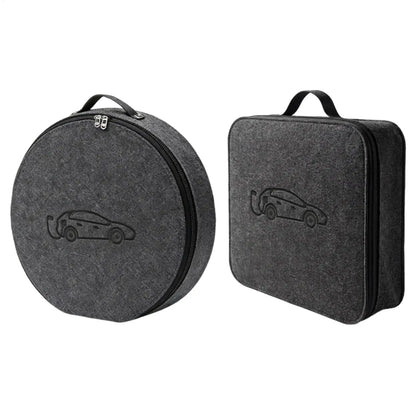 1PC Electric Car charger Plugs Storage Carry Bag EV Car Charging Cable Sockets Waterproof Fire Retardant Equipment Container
