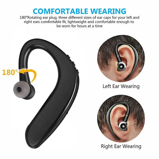 S109 Wireless Bluetooth 5.0 Earphones with HIFI Stereo HD Mic Handsfree Headset Stereo Headphone For Smartphone Car Call Phone