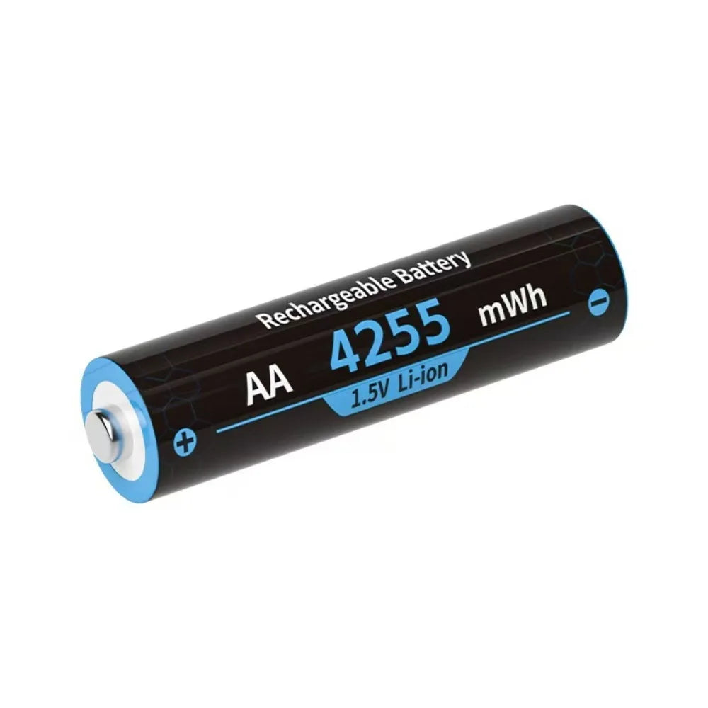 1.5V AA/AAA Lithium Battery LED Light Display Charger Intelligent Storage Charging Integrated Lithium Battery Charger
