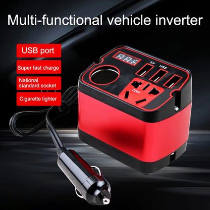 Car Outlet Adapter 12V Inverter Car Inverter Power Inverter 12V To 110V ,24V To DC220V Fast Charging Car Power Inverter
