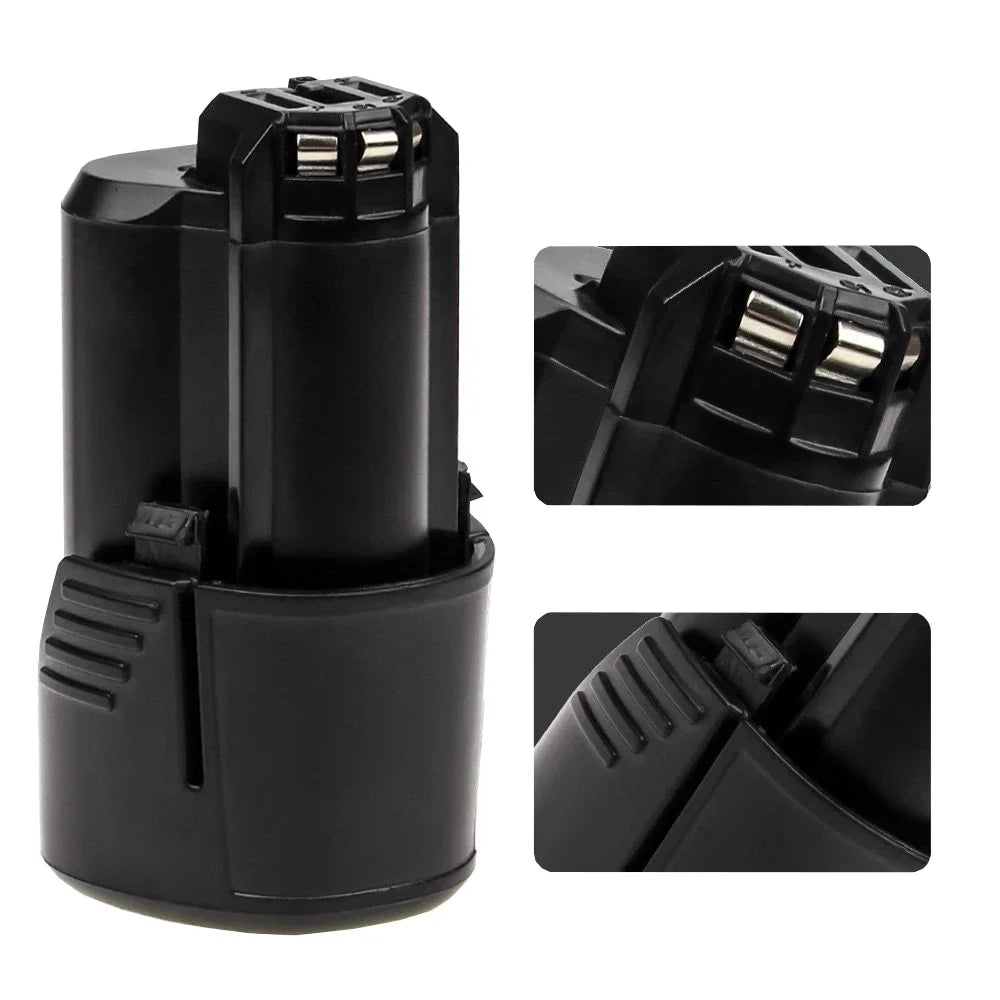 10.8 12V38006800mAh suitable for Bosch lithium-ion batteries BAT412A BAT414 BAT411 BAT412 D-70745 2607336014 BAT420 GSR 120-L