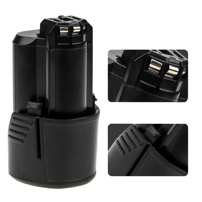 10.8 12V38006800mAh suitable for Bosch lithium-ion batteries BAT412A BAT414 BAT411 BAT412 D-70745 2607336014 BAT420 GSR 120-L