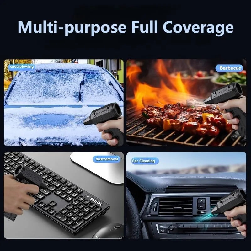 X6 Turbo Jet Blower 130000RPM Powerful Air Blower Brushless Motor Turbo Fan Jet Fan Cleaning Air Duster Blower Air Puissant Tool