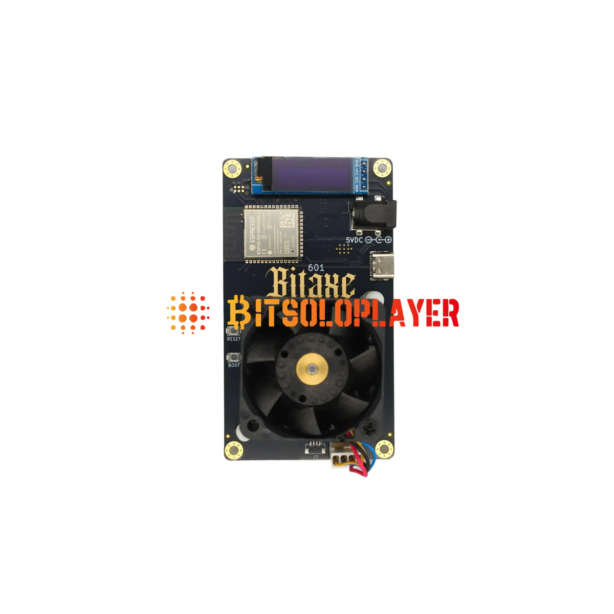 Bitaxe Gamma 601 1.5th/s 25W  BM1370 Bitcoin ASIC Miner Most Powerful Open Source  BTC Lottery Miner