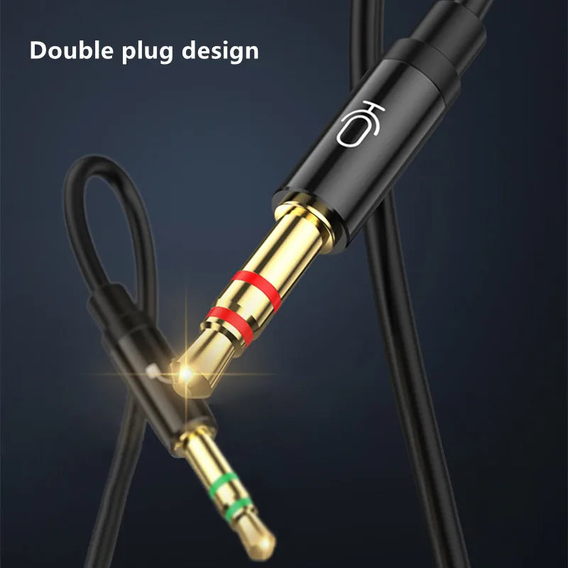 3M/2M Earphones Wired Headphones 3.5mm Audio Microphone Dual Plug For Desktop Computer Headset Gamer PC Earbuds In-Ear Earphone