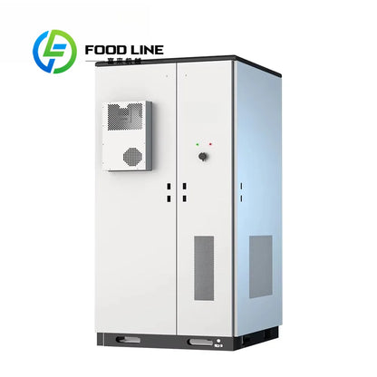80KW 100KW All One Commercial Industrial LiFePO4 Lithium Ion Cabinet 225kWh 241kWh Off-grid Energy Storage System Air Customize