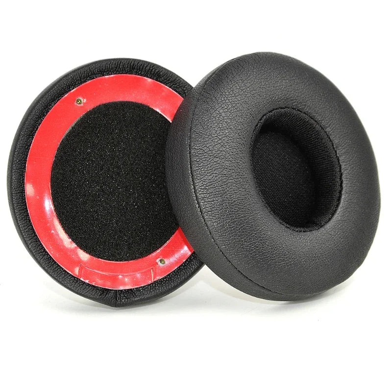 Ear Pads Noise Canceling Wireless Headphones Sponge Sleeve Comfortable Earmuffs Compatible for Solo 3 2.0 1 Pair 896C