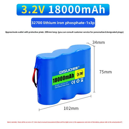 32700 3.2V LiFePO4 Battery Pack 30000mAh Lithium Iron Phosphate Batterie for Solar Street Lights Outdoor Courtyard Lamp Lighting