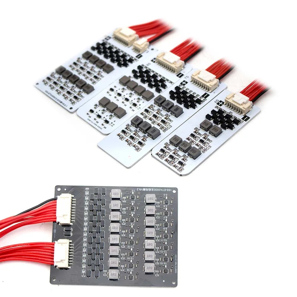 Lithium Battery 1.5A Active Equalizer Balancer Board 6S 7S 8S 10S 13S 14S Energy Transfer Balance Li-Ion Lifepo4 Bms 24V 36V 48V