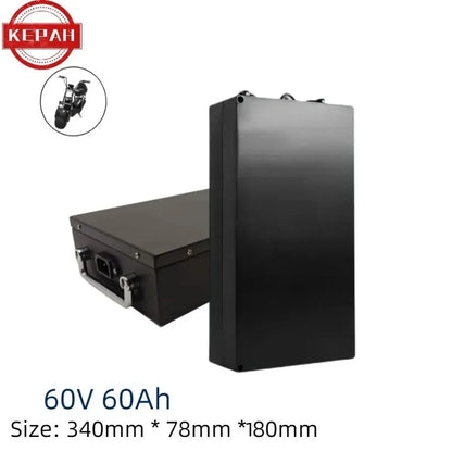 Electric  Lithium Battery Waterproof 18650 Battery 60V 20ah for Two Wheel Foldable Citycoco