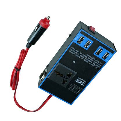 Automotive Inverter Car Power Inverter 12V 24V to 1500W Multifunctional Truck Home Outlet Power Converter Car Power Inverter
