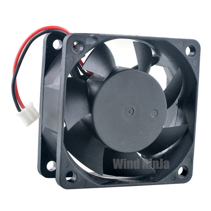 F126025SL 6cm 60mm fan 60x60x25mm DC12V 0.12A 2pin Quiet cooling fan for charger power supply