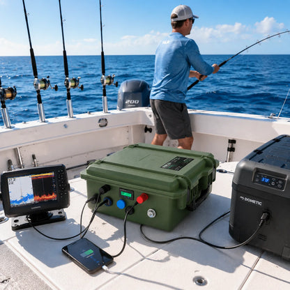 12V 100Ah LiFePO4 Battery 50Ah 150Ah 200Ah Lithium Waterproof Bluetooth Smart BMS 6000 Cycles Solar RV Marine Camping Outdoor