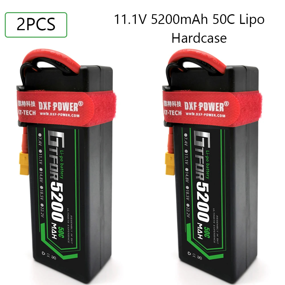 Batteries Lipo 7.4V 11.1V 15.2V 14.8V 22.2V 2S 3S 4S 6S 5200Mah 7000mAh 9200mAh 10000mAh for RC Car Truck Evader BX Truggy