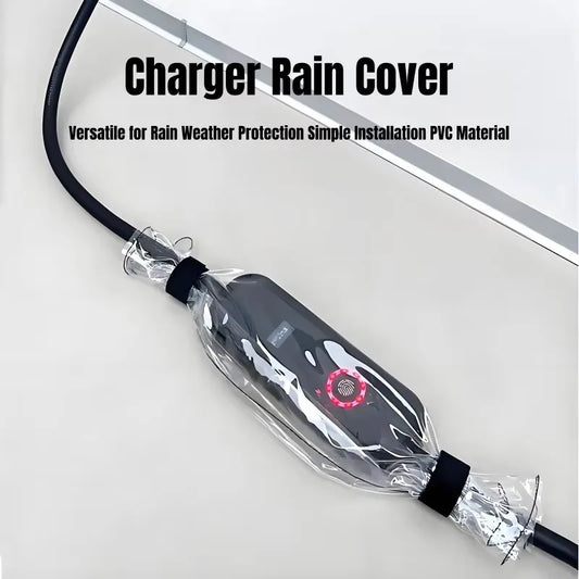 Waterproof Electric Car Charger Rain Cover Dustproof Protector Bag for EV Charging Plug Control Box Outdoor