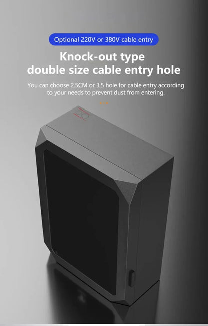 Wall Mount EV Charging Station Box Waterproof Cable Organizer Storage Case Outdoor Indoor Charger Holder for Most EV Chargers
