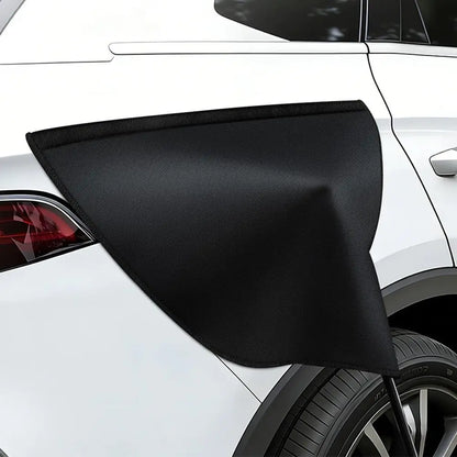 Electric Vehicle Charger Port Rainproof Cover Electric Car Charger Plug Cover Waterproof PVC With Strong Magnetic Strip For EV