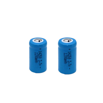 3.7V 14250 Rechargeable Lithium Battery LS14250 ER14250H 1/2-R6 1/2 AA 1200mAh Rechargeable ER14250 Lithium Battery