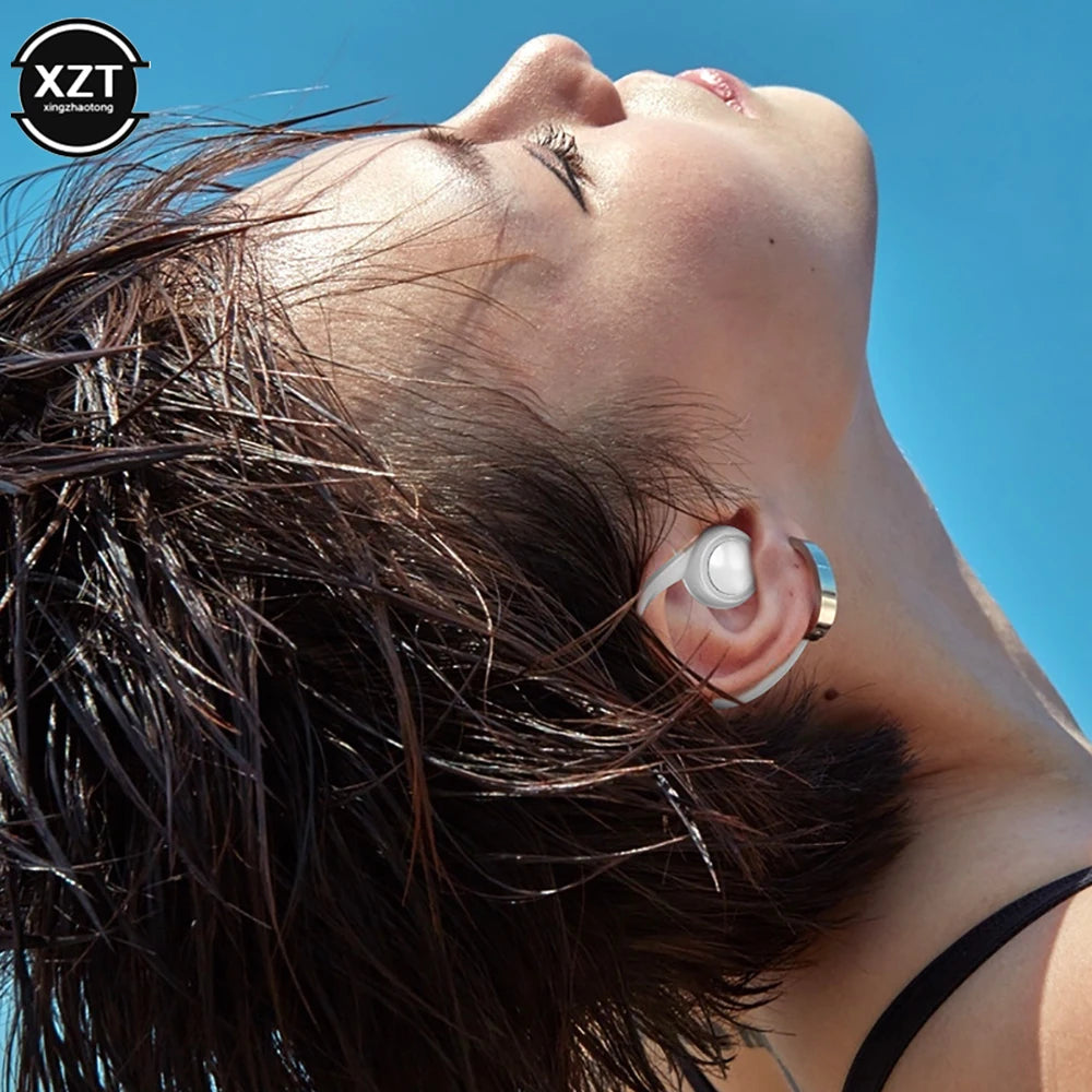 A1S Hanging-Ear Bluetooth Sports Headset Single Handsfree Earphone Stereo Noise Canceling Business Headphones For Smart Phones