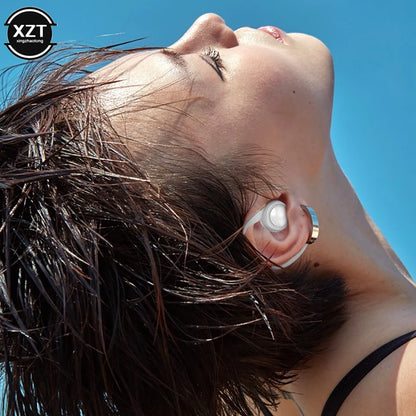 A1S Hanging-Ear Bluetooth Sports Headset Single Handsfree Earphone Stereo Noise Canceling Business Headphones For Smart Phones