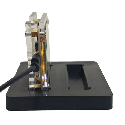 New! Stand Upgraded 2200KH/S Nerdminer+ 2×1100KH/S Slots Bitcoin Crypto Solo Lottery Miner 2.8" Smart Display Harshrate Nmminer