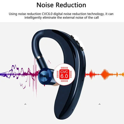 S109 Wireless Bluetooth 5.0 Earphones with HIFI Stereo HD Mic Handsfree Headset Stereo Headphone For Smartphone Car Call Phone