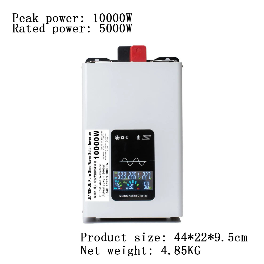 12000W 10000W 8000W Power Pure Sine Wave Inverter 12V 24v 220v 24V 48V 60V 72V To 110v Converter Solar Car Inverters Off Grid