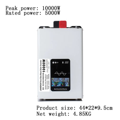 12000W 10000W 8000W Power Pure Sine Wave Inverter 12V 24v 220v 24V 48V 60V 72V To 110v Converter Solar Car Inverters Off Grid