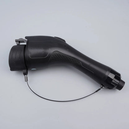 SAE J1772 Type 1 EV Charging Plug 32A 7KW AC Electric Vehicle Charger Connector with Cable Gland, IP54 Waterproof EVSE Charging
