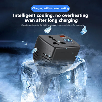 2025 Inverter 150W DC 12V To DC 220V Auto Power Inverter Car Voltage Converter Adapter Adaptor With USB Car Charger