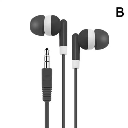 Earphone Color In Ear Wired Music Without Microphone Mobile Universal Tablet 3.5mm MP3/MP4 Earphones Earplugs S3V8