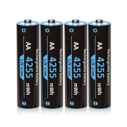 1.5V AA/AAA Lithium Battery LED Light Display Charger Intelligent Storage Charging Integrated Lithium Battery Charger