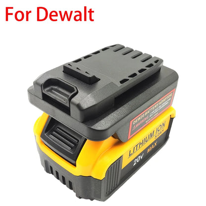 Battery Adapter for Dewalt 18V/20V Lithium Batteries Converting To for CRAFTSMAN 20V for Stanley 18V V20 Lithium Battery Tools