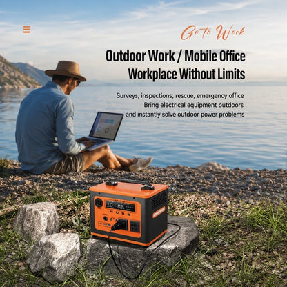 Portable Power Station,Outdoor Energy Storage Power Supply,Lithium Battery Solar Generator,Emergency Power Source for Car