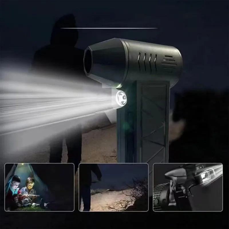 X6 Turbo Jet Blower 130000RPM Powerful Air Blower Brushless Motor Turbo Fan Jet Fan Cleaning Air Duster Blower Air Puissant Tool
