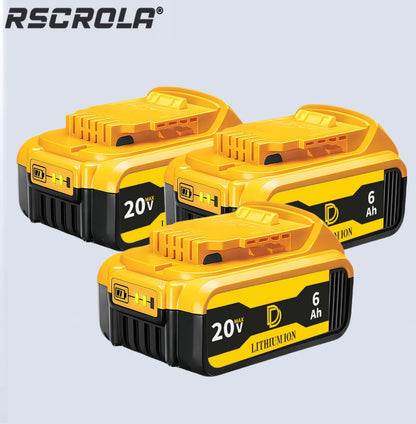 for DEWALT 20V 6000&8000mAh lithium ion battery, dewalt power tool DCB606, DCB205，DCB206，DCBGene，DCB200 MAX，20V dewalt batteries