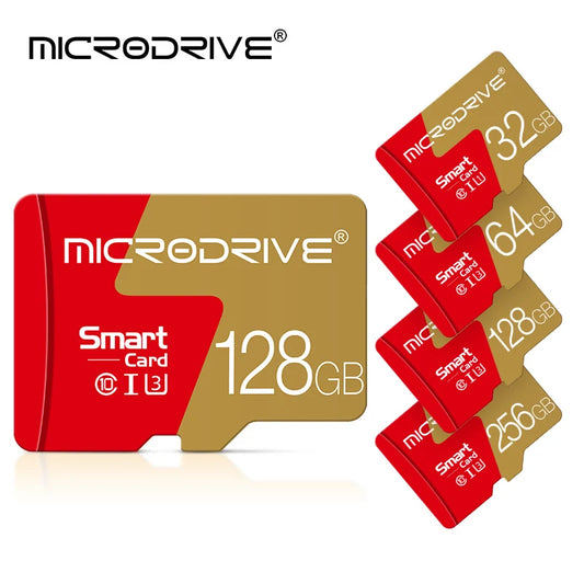 Memory Card 128gb 256gb Class 10 Micro tf SD Card 32gb 16gb 8GB 4GB Flash Cards  mini sd TF card mini sd card with card reader