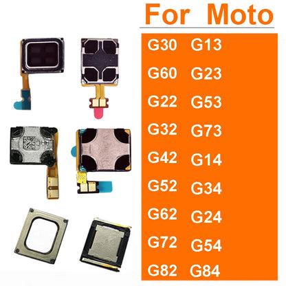 Earpiece Speaker For Motorola MOTO G30 G60 G22 G32 G42 G52 G62 G72 G82 G13 G23 G53 G73 G14 G34 G24 G54 G84 Earphone Parts