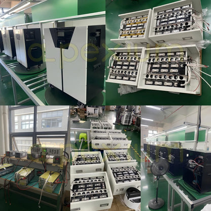 All In One 5kw 10kwh 15kWh 48v 100ah 200ah Home Use Solar Power Storage System 51.2V 300Ah Lithium Ion Batteries Pack