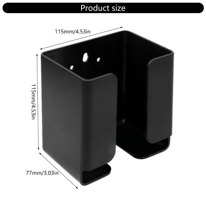 EV Charger Holder Stand Rack Wall Mounted Electric Vehicle Charging Box Holder Bracket Stand with Cable Management for J1772