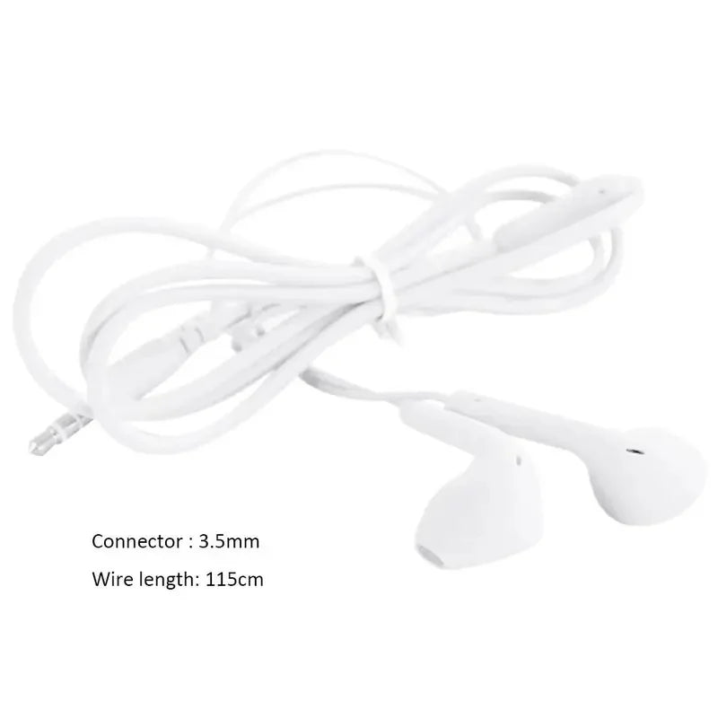 1/2/3pcs Universal 3.5mm Stereo In-Ear Headphones Sport Music Earbud Handfree Wired Headset Earphones with Mic For Xiaomi Huawei
