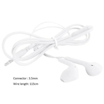 1/2/3pcs Universal 3.5mm Stereo In-Ear Headphones Sport Music Earbud Handfree Wired Headset Earphones with Mic For Xiaomi Huawei