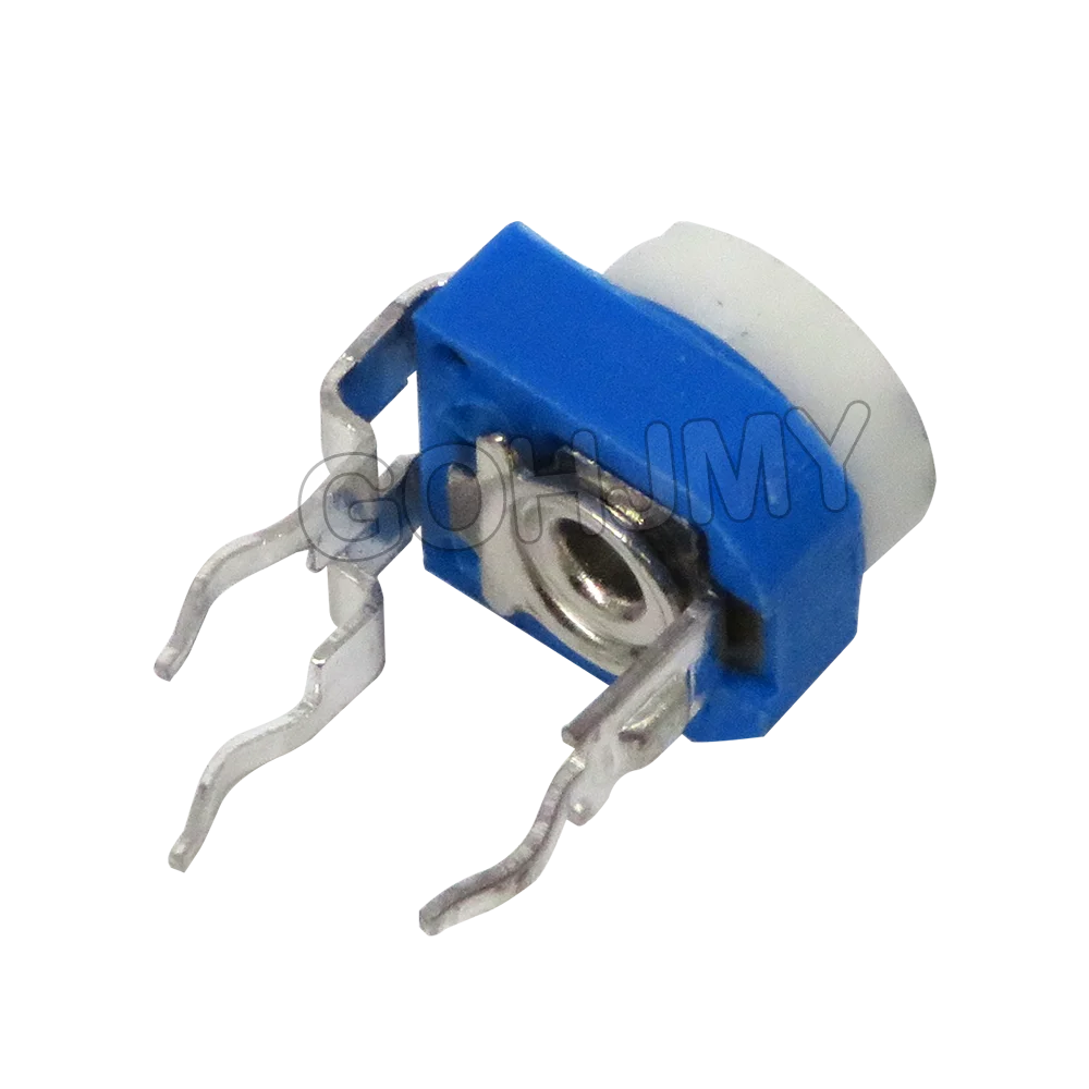 20PCS RM065 Trimmer Potentiometer Adjustable Resistor 500R 1K 5K 10K 20K 50K 100K 200K 500K 1M RM-065 Variable Resistors