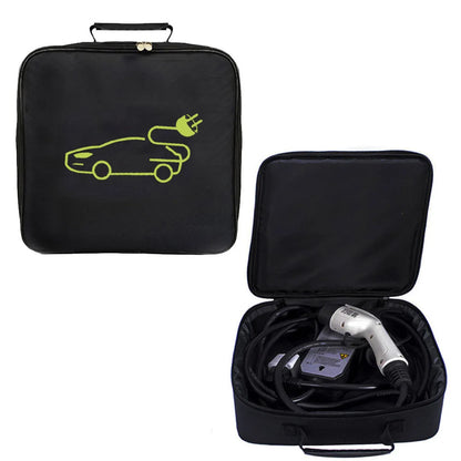 New Electric Vehicle Car Charging Cable Storage Carry Bag EV Charger Plugs Sockets Waterproof Fire Retardant Equipment Container