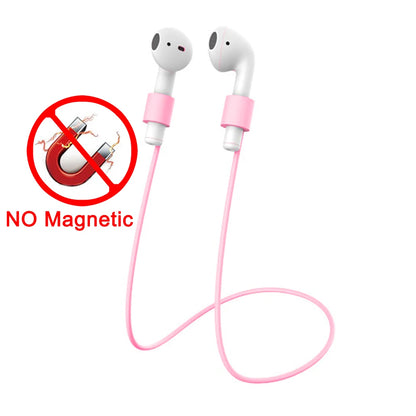 Magnetic Anti-lost Rope Strap Silicone Earphones String for Airpods Huawei Freebuds 3 Wireless Bluetooth Headphone Neck Straps