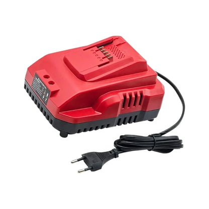 Home DIY Battery Chargers with EU Plugs Cord, 18V Lithium Charging Station, Vented Housing, and Slide in Dock for